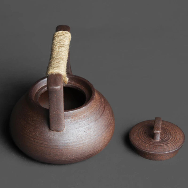 Théière Japonaise style Wabi-Sabi en Céramique 400 ml