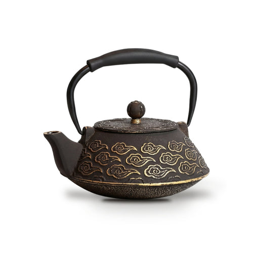 Théière Japonaise en Fonte Tetsubin Motifs Kumo 850 ml