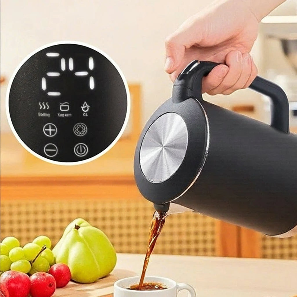 Théière Électrique Intelligente à Température Réglable 1,6L