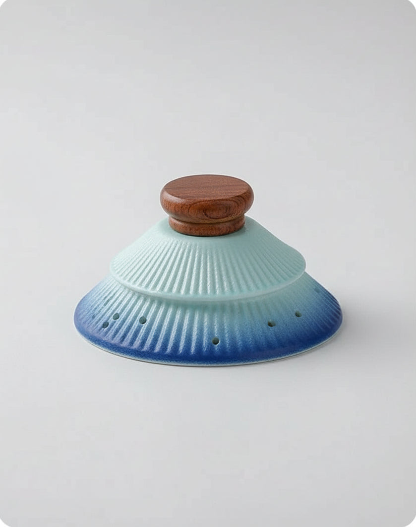 Service à Thé de Voyage Kungfu – Céramique & Gaiwan – Coffret Nomade pour Thé Gongfu