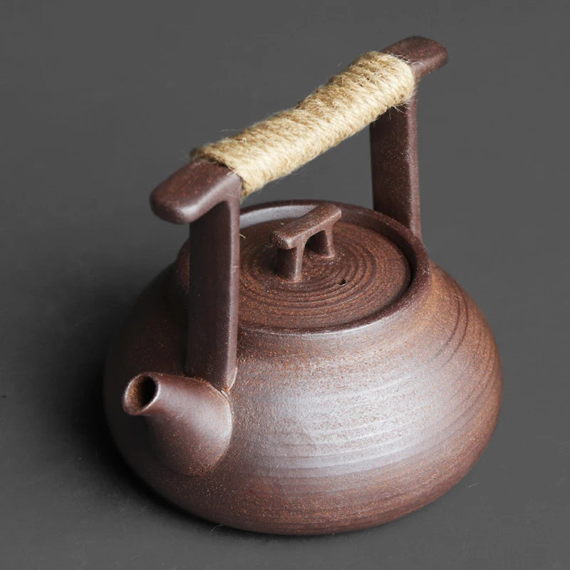 Théière Japonaise style Wabi-Sabi en Céramique 400 ml