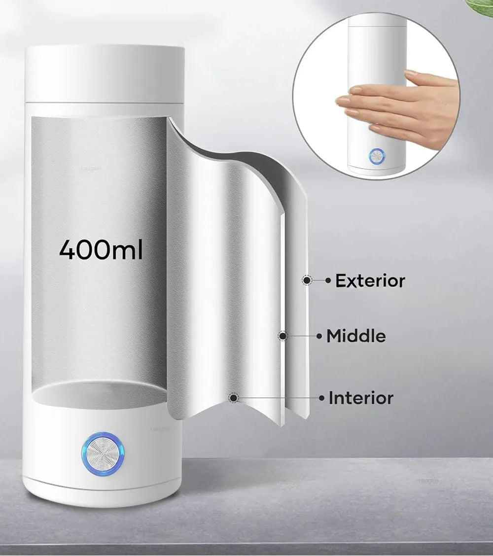 Bouilloire Électrique de Voyage en Inox 350 ml