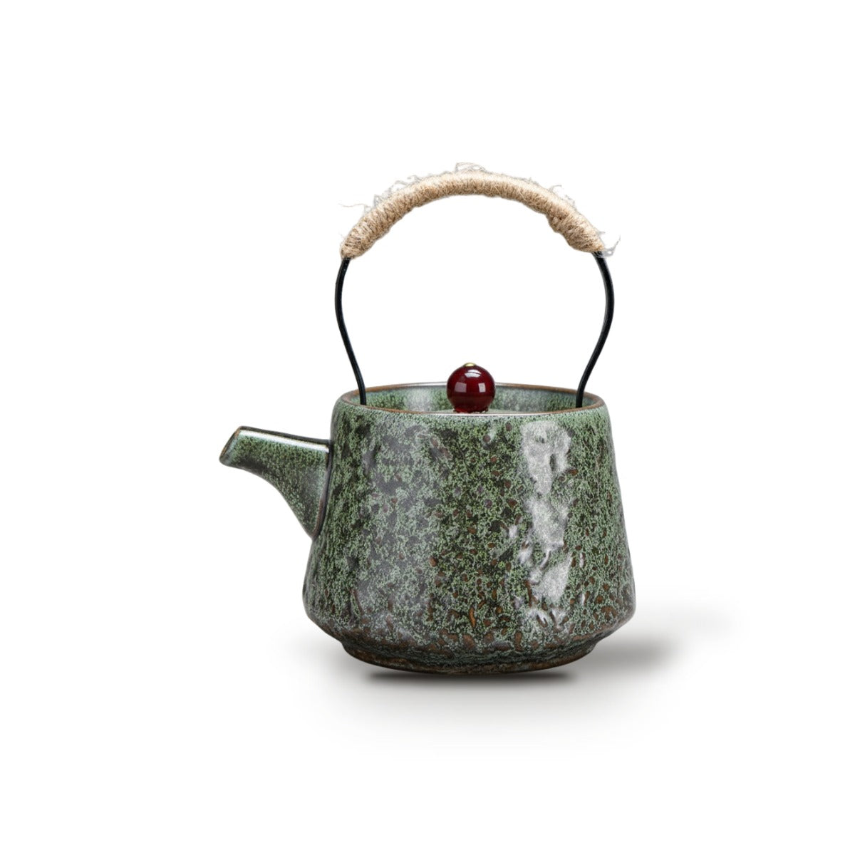 Théière Chinoise en Céramique Calligraphiée 200 ml - Vert