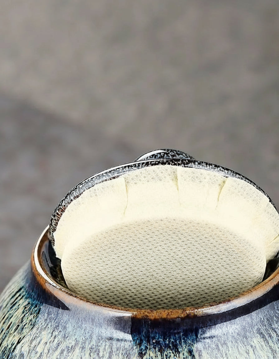 Boîte à thé en porcelaine – Multicolore