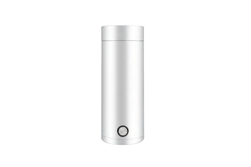 Bouilloire électrique portable en inox 304, 350 ml, avec prise EU, compacte pour voyage.