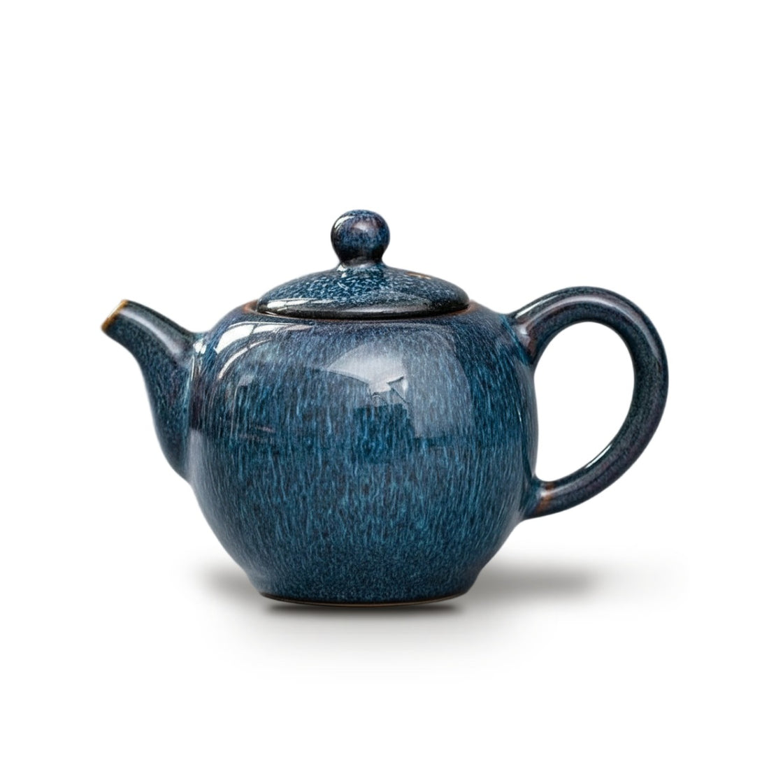 Théière chinoise artisanale en céramique texturée - 300 ml