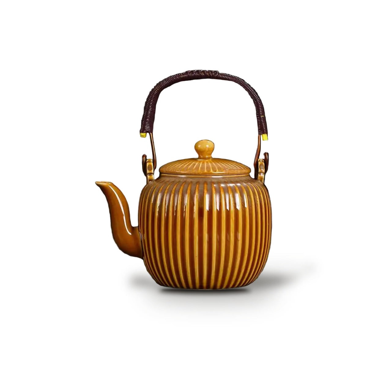 Théière japonaise en céramique 900 ml - Marron