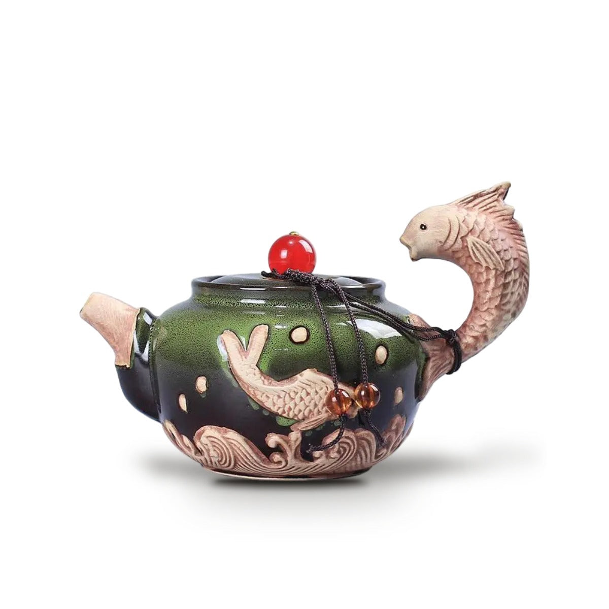 Théière Japonaise en Céramique Sculptée 210 ml