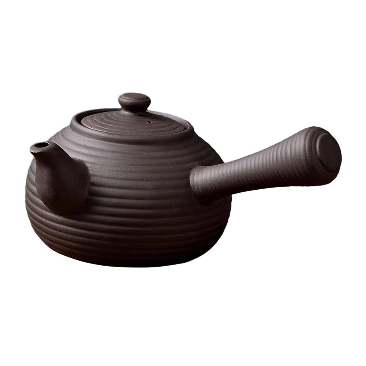 Théière japonaise en céramique kyusu avec poignée latérale, variantes 350 ml et 500 ml, plusieurs couleurs - Maison Kyusu