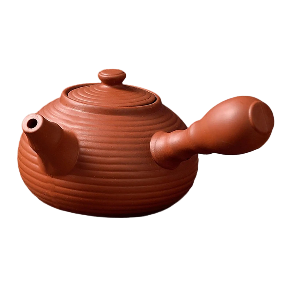 Théière japonaise en céramique kyusu avec poignée latérale, variantes 350 ml et 500 ml, plusieurs couleurs - Maison Kyusu