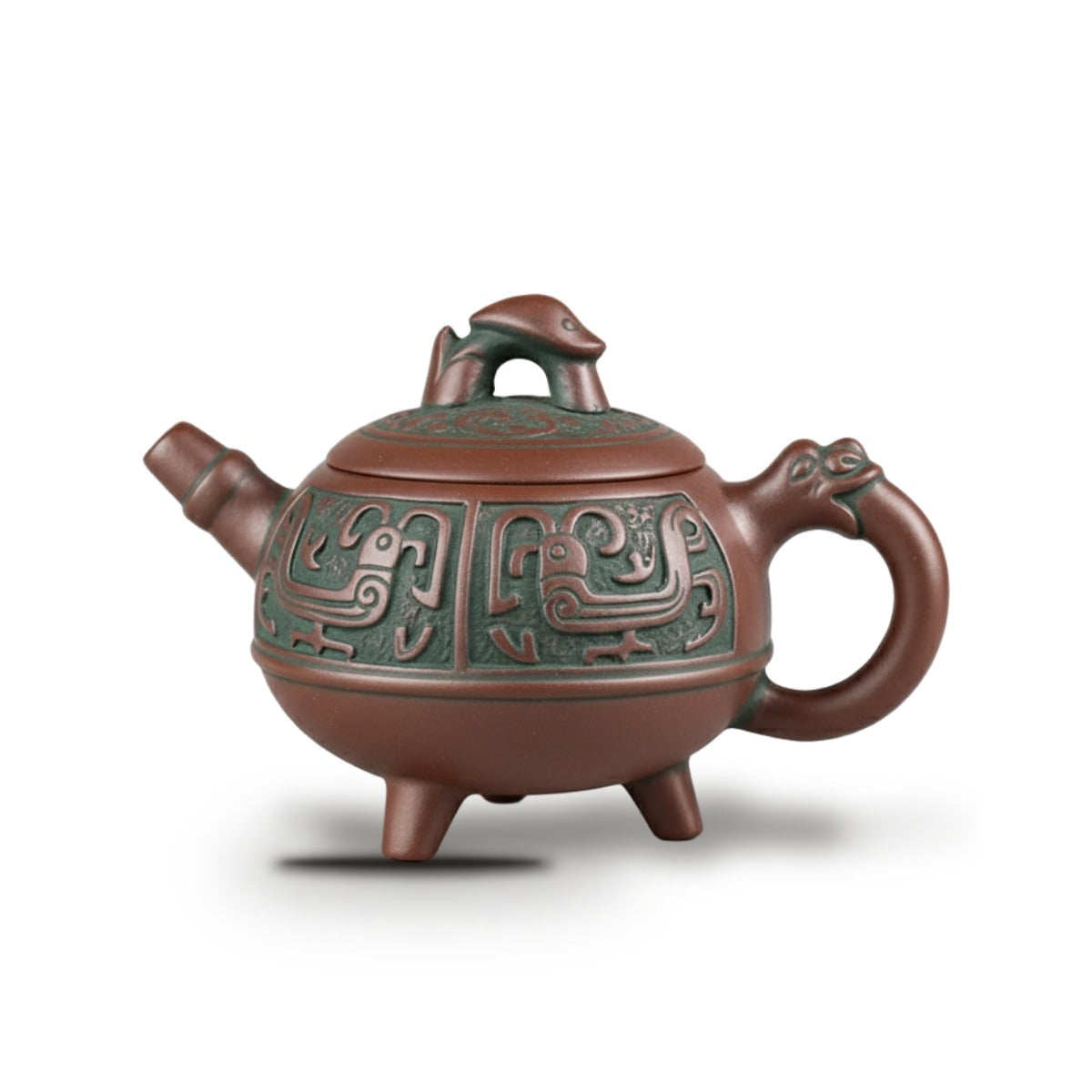 Théière japonaise en céramique à motifs traditionnels - 290 ml